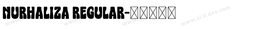 Nurhaliza Regular字体转换